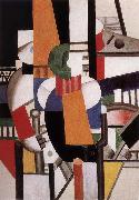 The man take the Crutch Fernard Leger